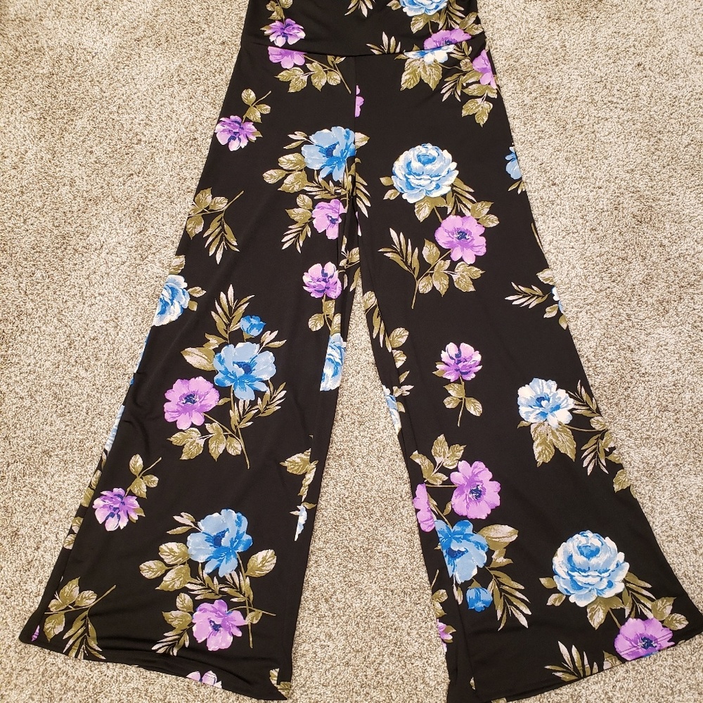 Honey & lace PALAZZO pants size large